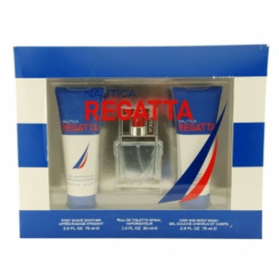 Nautica Regatta Gift Set for Men, 3 Pc, 1 ea