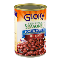 Glory Foods Sensibly Seasoned Red Beans Lower Sodium