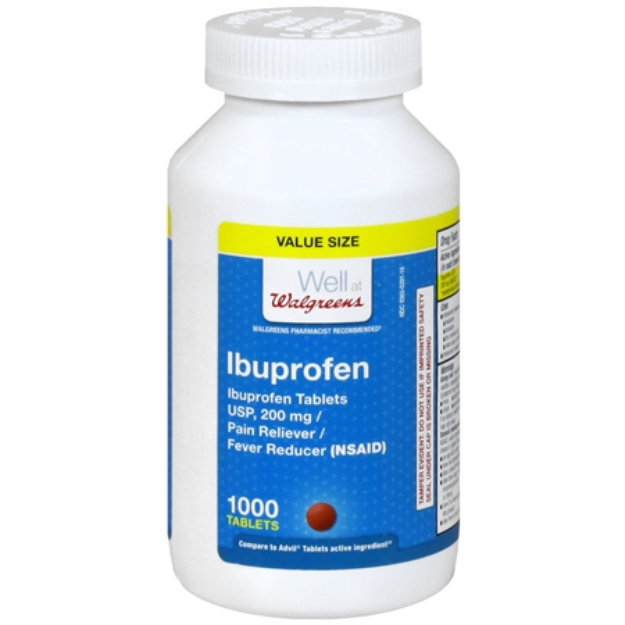 Walgreens Ibuprofen 200 mg 1000 Tablets Reviews 2019