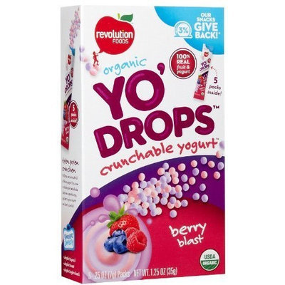 Revolution Foods Yo'Drops - Berry Blast