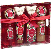 Aromanice Pomegranate Noir Bath Gift Set, 8 pc