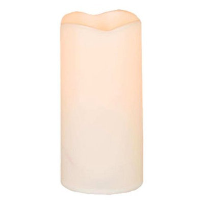 Gerson Company Gerson 42037 3x6 Wax Covered Plastic Candle - Pack of 6