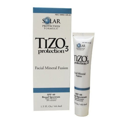 Tizo3 Solar Protection Formula Facial Mineral Fusion SPF 40 ~ Sheer Tint Tinted Sunscreen - LOT of 3