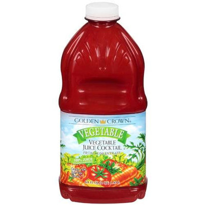 Golden Crown: Vegetable Cocktail Juice, 64 Fl Oz