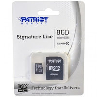 Patriot Memory PATRIOT SIGNATURE FLASH, 8GB SDHC CLASS 4