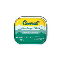 Consul Wild Caught Anchovy Fillets In Sunflower Oil