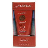 Aubrey Organics Natural Sun Saving Face Sunscreen SPF 15