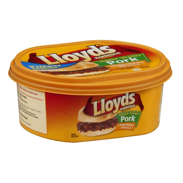 Lloyd's Pork Shredded Honey Hickory BBQ Sauce Gluten Free Reviews 2019