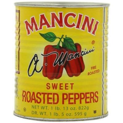 Mancini Sweet Red Roasted Peppers, 29-Ounce (Pack of 4)