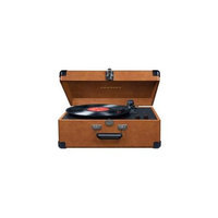Crosley CR6249A-TA Crosley Deluxe Portable Keepsake USB Turntable - Tan