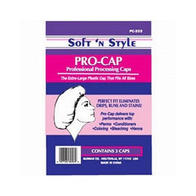 Soft 'n Style Soft N Style 3 Pack Processing Cap (Dozen)