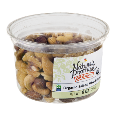 Nature's Promise Organic Mixed Nuts Salted Organic