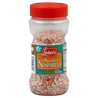 Liebers Sprinkles, Non-Pareil, 10-Ounce (Pack of 4)