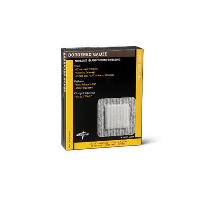 Medline MSC3248Z Medline Bordered Gauze - 4 x 8 Inches - Box Of 15