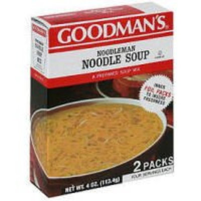 Goodmans Soup Mix Noodleman 2Pk 4 OZ (Pack Of 12)