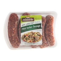 Johnsonville 50% Less Fat Sausage - Mild Italian