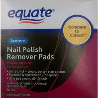 Acetone Regular Nail Polish Remover Pads by Equate