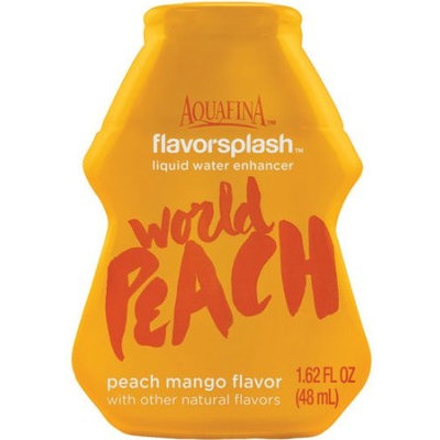 Aquafina FlavorSplash Liquid Water Enhancement World Peach Peach Mango