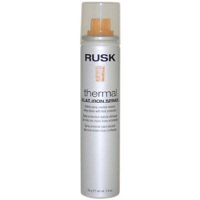 Thermal Flat Iron Spray By Rusk for Unisex, Hair Spray, 1.8 Ounce