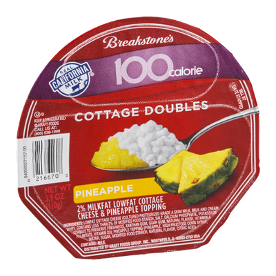 Breakstone's 100 Calorie Cottage Doubles Pineapple
