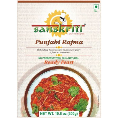Sanskriti Punjabi Rajima, 10.56-Ounce Packages (Pack of 10)