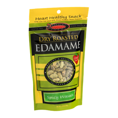 Seapoint Farms Edamame Dry Roasted Spicy Wasabi
