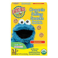 Earth's Best Sesame Street Organic Smiley Snacks Banana