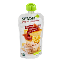 Sprout Organic Baby Food Garden Vegetables with Turkey