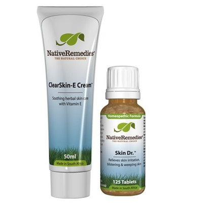 Native Remedies ClearSkin-E Cream and Skin Dr. ComboPack