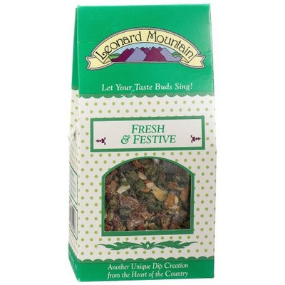 Leonard Mountain Fresh 'n Festive Dip, 1.75-Ounce. (Pack of 6)