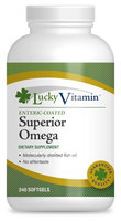 LuckyVitamin - Superior Omega-3 - 240 Enteric Coated Softgels