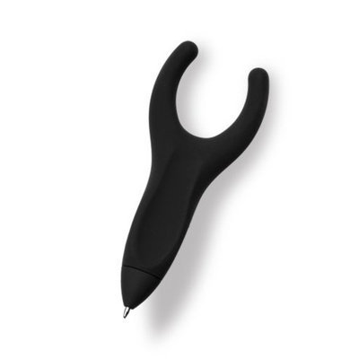Pacific Writing Instruments BAU00022-FBA Black Ergo-Sof Penagain Pens