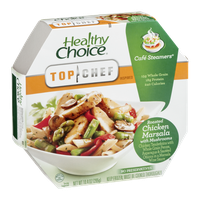 Healthy Choice Top Chef Inspired Cafe Steamers Roasted Chicken Marsala with Mushrooms