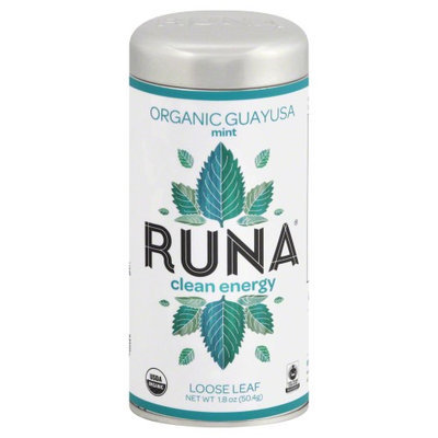 Runa Organic Guayusa Loose Leaf Tea Mint 1.8 oz