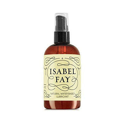 Natural Intimate Personal Lubricant for Sensitive Skin, Isabel Fay - Water Based, Discreet Label - Best Personal Lube for Women and Men - Made in USA - Natural Gel Without Parabens or Glycerin