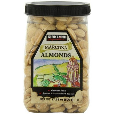 Kirkland Signature Kirkland Marcona Almonds, Roasted and Seasoned with Sea Salt, 17.63 Ounce