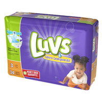 Luvs with Ultra Leakguards Size 3 Diapers