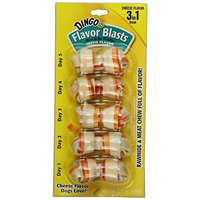 Dingo Mini Flavor Blasts Bones, Cheese Flavor, 5-Count (P-34151)