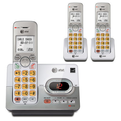 At & T At & t 3 Handset Answering System w/ Caller ID, Call Waiting EL52303