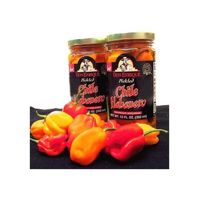 Don Enrique Melissa's Pickled Habanero Peppers, 3 Jars (12 fl oz)