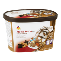 Ahold Ice Cream Moose Tracks Churn Style