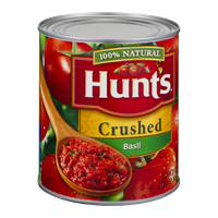 Hunt's 100% Natural Basil Crushed Tomatoes