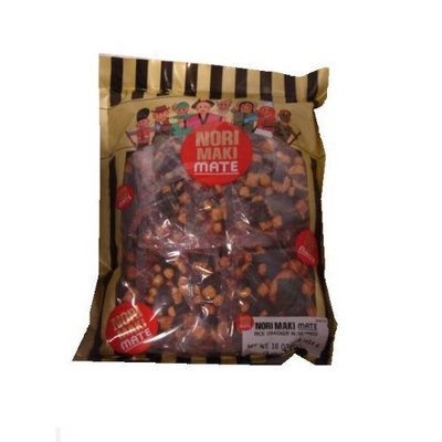 Shirakiku Rice Cracker Norimaki Mate, 16-Ounce Units (Pack of 2)