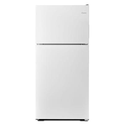 Amana ART318FFDW 18.2 Cu. Ft. White Top Freezer Refrigerator