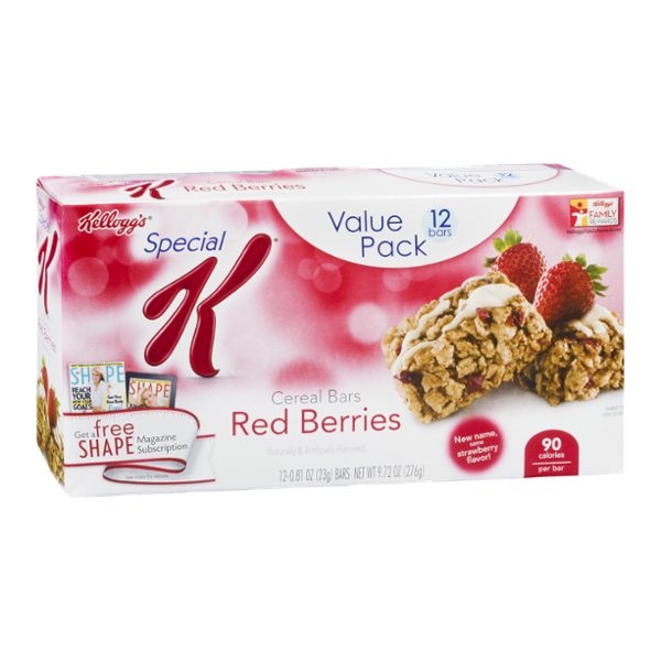 Special K® Kellogg’s Cereal Bars Red Berries