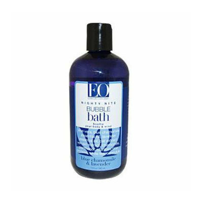 EO Products Bubble Bath Nitey Nite Blue Chamomile and Lavender 12 fl oz