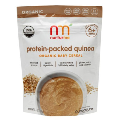 NurturMe Organic Baby Cereal, Quinoa Organic Cereal, 3.7 oz
