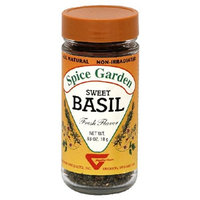 Spice Garden Sweet Basil, .625-Ounce Jar (Pack of 8)