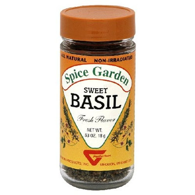 Spice Garden Sweet Basil, .625-Ounce Jar (Pack of 8)