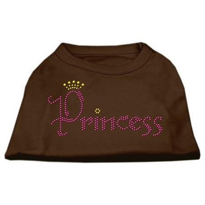 Ahi Princess Rhinestone Shirts Brown Lg (14)